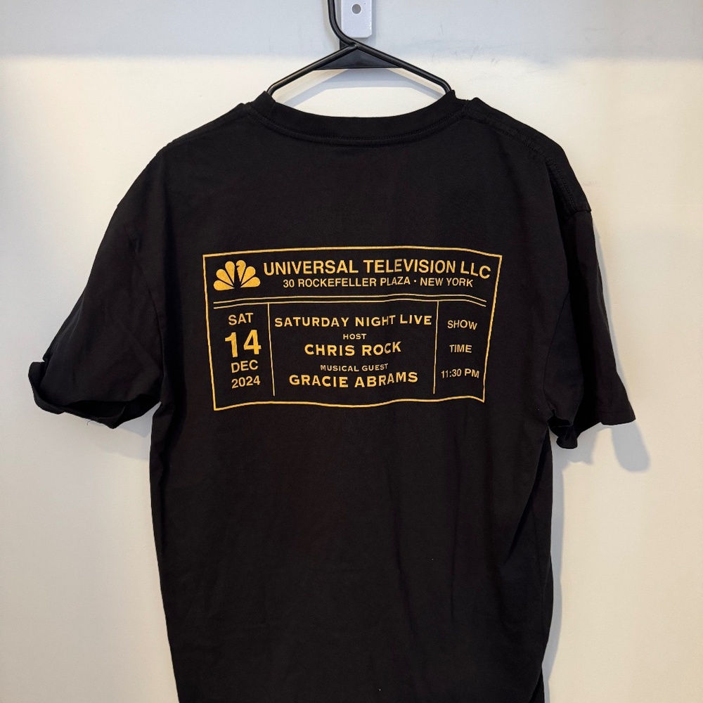 SNL Season 50 Concert Tee | Chris Rock & Gracie Abrams